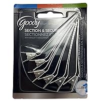 Goody Aluminum Sectioning Clips, Silver 6 ea