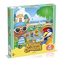 Winning Moves Animal Crossing 500 Piece Jigsaw Puzzle Game