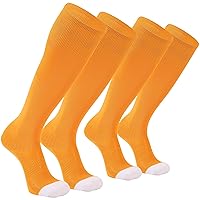 Baseball Socks, Soccer Softball Socks for Youth & Adult 2 Pack, Multi-sport Tube Socks