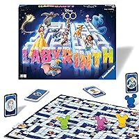 Ravensburger Disney Labyrinth 100th Anniversary Board Game for Ages 7 & Up – So Easy to Learn & Play with Great Replay Value