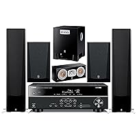 Yamaha 5.1-Channel Wireless Bluetooth 4K 3D A/V Surround Sound Multimedia Home Theater System