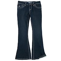 ROXY Big Girls' Alpha 5-Pocket Flare Jeans