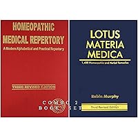 Murphy'S Gem Books: Homeopathic Medical Repertory + Lotus Materia Medica | Murphy Homeopathy Super Saver Combo 2-In-1 (Set Of 2 Books)
