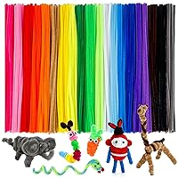 Pipe Cleaners Craft Supplies - 300Pcs Dark Green Pipe Cleaners Chenille  Stems for Craft Kids DIY Art Supplies (6 Mm X 12 Inch)