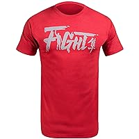 Hayabusa Fight T-Shirt, Red, Large