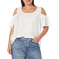 City Chic Women's Plus Size Top Frilled