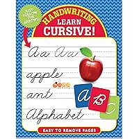 Handwriting: Learn Cursive! (Letter Tracing, Practice) Handwriting: Learn Cursive! (Letter Tracing, Practice) Paperback Mass Market Paperback
