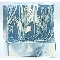 WHITE LILLY 2 BAR Pack. Saturated with 100% Creamy Farm Fresh Goats Milk-Shea Butter.