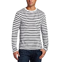 Splendid Men's Venice Stripe Long Sleeve Crew Neck T-Shirt