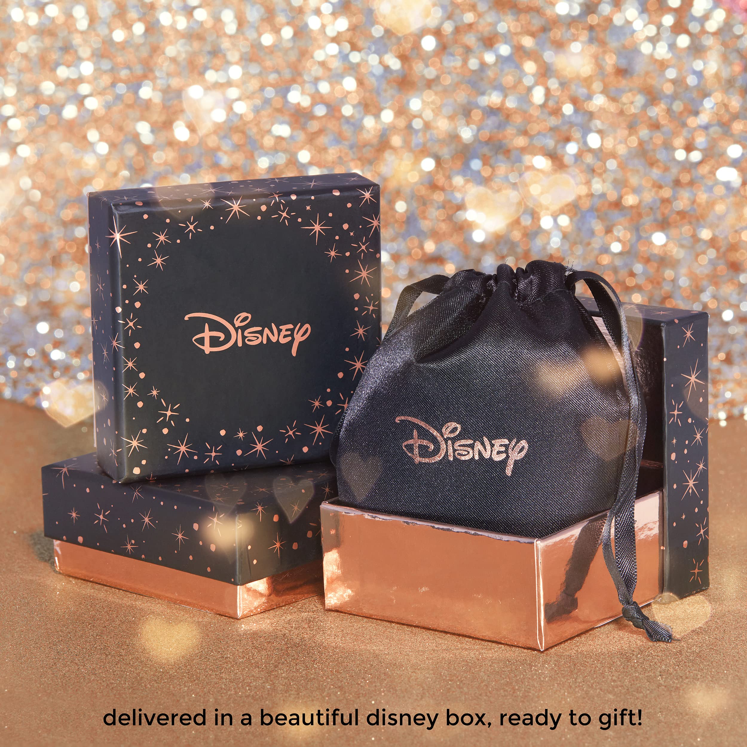 Disney, Beauty and the Beast Belle’s Rose Stud Earrings