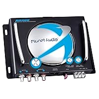 Planet Audio PA300 Car Digital Bass Generator - Remote Subwoofer Level Control, Fine Tune Your Low Range Speaker Subwoofer Frequencies, Equalizer, DPS Audio Processor, Crossover