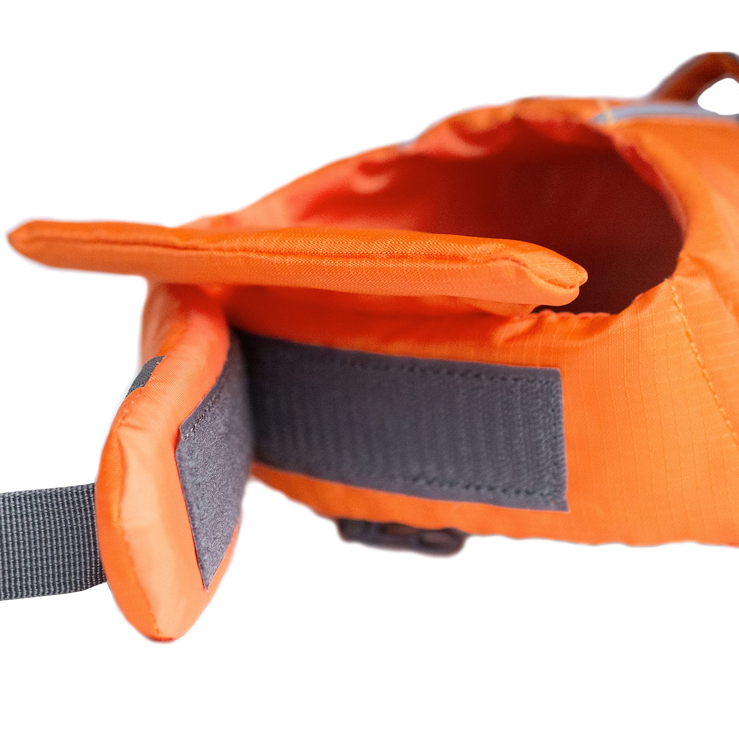 Outward Hound Granby Splash Orange Dog Life Jacket, Large