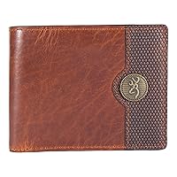 Browning Men's Rugged Western, Heavy-Duty Wallets, Available in Multiple Styles