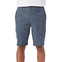O'Neill Men's 20 Inch Slub Hybrid Shorts - Water Resistant Mens Shorts with Quick Dry Stretch Fabric and Pockets