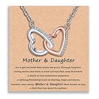 YOUFENG Gifts for Mom I Love You to the Moon and Back Mother Daughter Women Necklaces Pendant Mothers Day Gifts