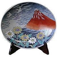 Ishimaru Pottery 009496C600 Yumeji Red Fuji Oval Pot (One Guest)