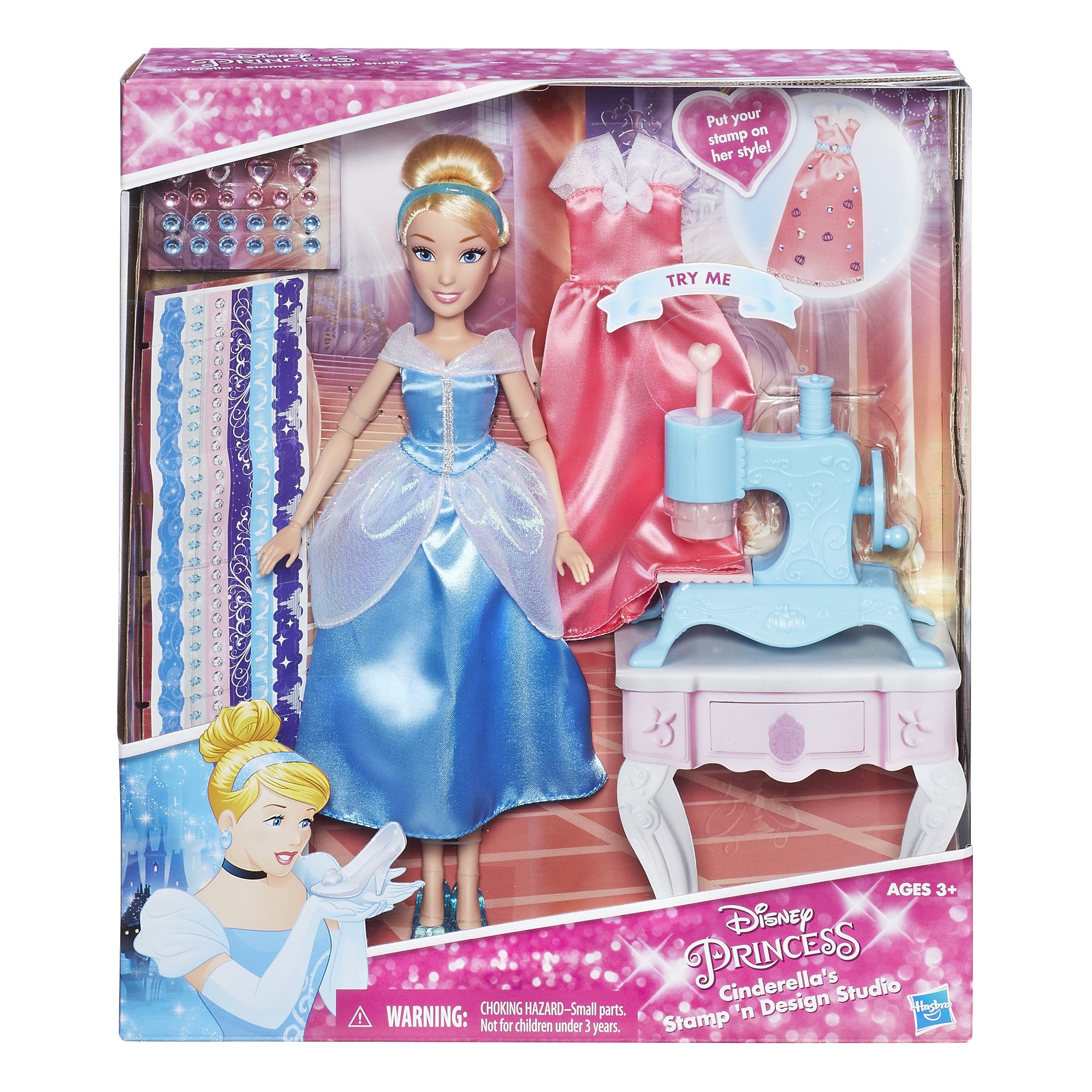 Disney Princess Cinderella's Stamp 'n Design Studio