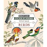 Brain Games - Sticker by Number - Vintage: Birds Brain Games - Sticker by Number - Vintage: Birds Paperback