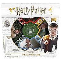 Pressman Harry Potter Triwizard Maze Game - Classic Pop 'N' Race Gameplay with A Magical Twist Blue, 5