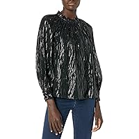 Rebecca Taylor womens Long Sleeve Safari Turtleneck