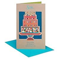 American Greetings Birthday Card for Son (Happy and Proud)