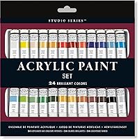 Studio Series Acrylic Paint Set (24 colors)