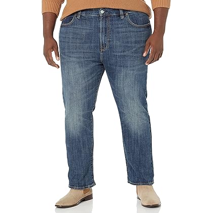Lucky Brand Men's 181 Relaxed Straight Big & Tall Jean