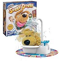 Soggy Doggy, The Showering Shaking Wet Dog Award-Winning Kids Game Board Game for Family Night Fun Games for Kids Toys & Games, for Kids Ages 4 and up