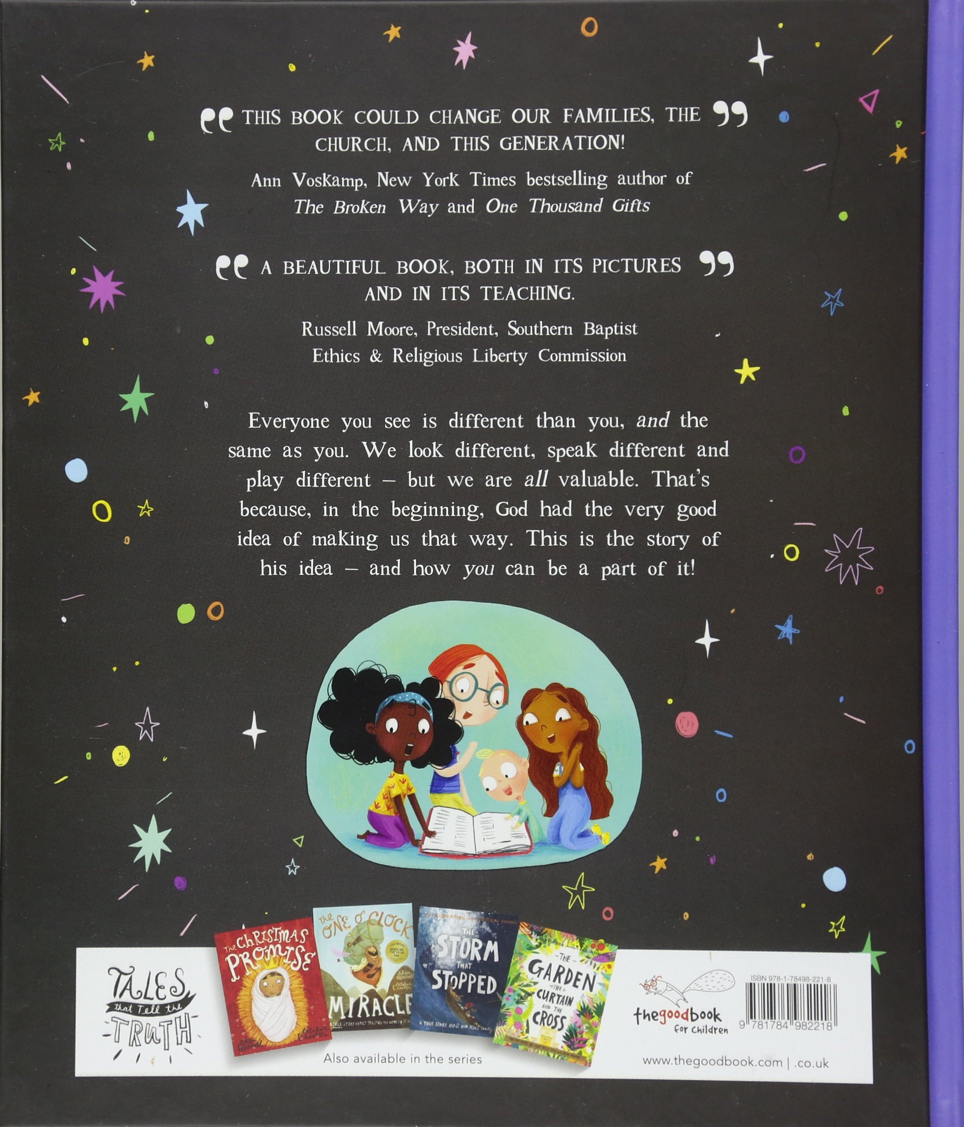 God's Very Good Idea Storybook: A True Story of God's Delightfully Different Family (Christian Bible storybook for kids ages 3 - 6 teaching that God ... but different) (Tales That Tell the Truth)