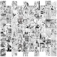 Anime Wall Collage Kit Aesthetic 60 PCS Anime Room Decor 4.2x6.2 inch Small Anime Posters Manga Collage Kit, Anime Pictures for Wall Collage Kit