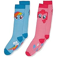 My Little Pony Girls 2 Pack Knee High Socks