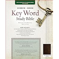 The Hebrew-Greek Key Word Study Bible: NASB-77 Edition, Brown Genuine Goatskin The Hebrew-Greek Key Word Study Bible: NASB-77 Edition, Brown Genuine Goatskin Leather Bound