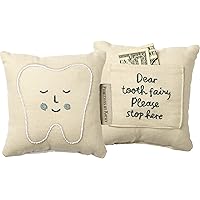 Tooth Fairy Pillow, 1 Count (Pack of 1), Blue