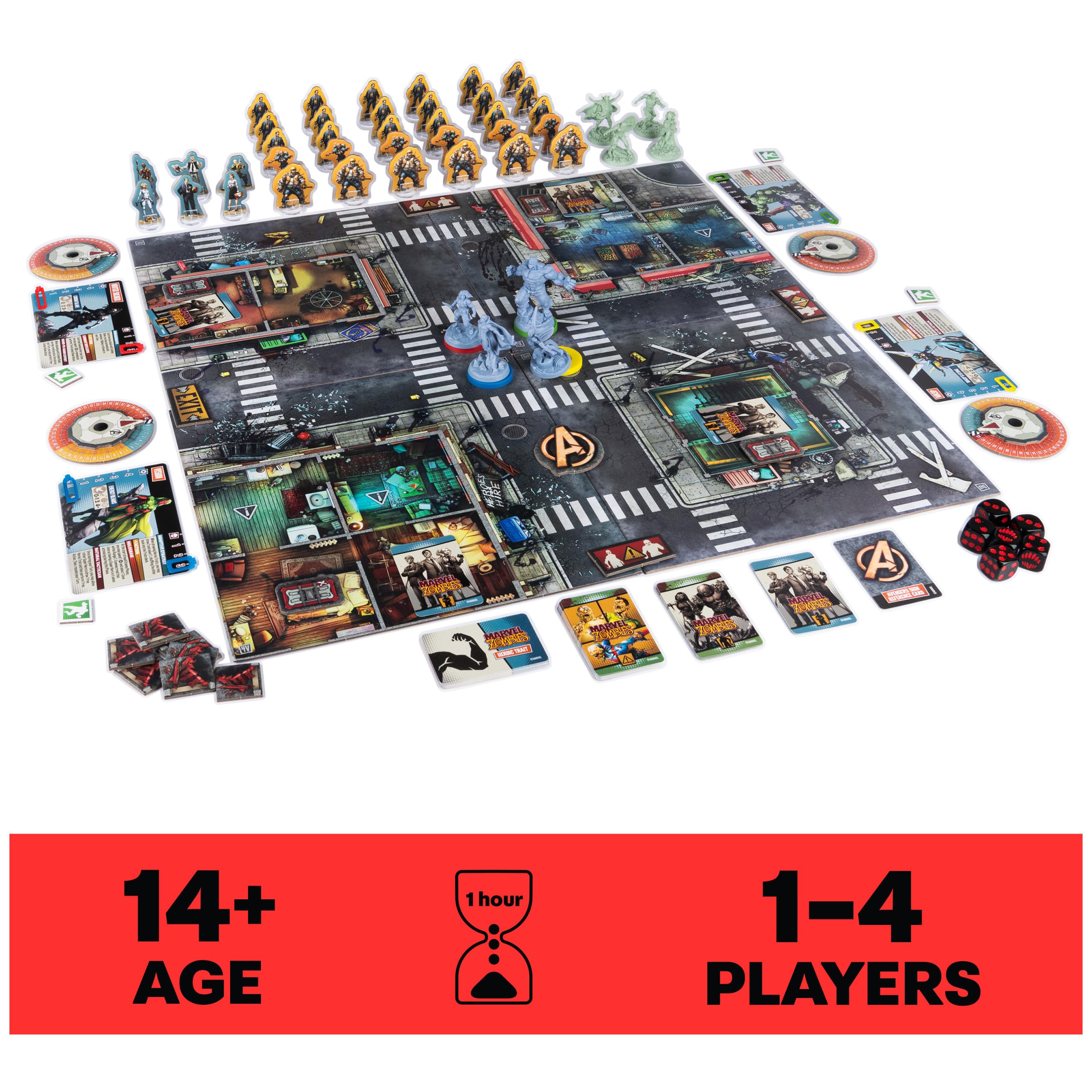  Spin Master Games 5-Minute Marvel, Fast-Paced Cooperative Card  Game for Marvel Fans and Kids Aged 8 and Up : Toys & Games