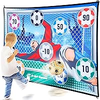 Soccer Gifts, Soccer Wall Mat with Football Ball, Boy Girl Toddlers Ages 3 4 5 6 7 8 Year Old