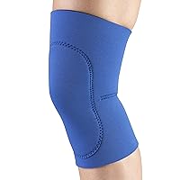 OTC Knee Support, Oval Pad, Slip-on Sleeve, Neoprene, Small