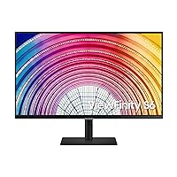 SAMSUNG 24 Inch QHD Computer Monitor, 75Hz, HDMI Monitor, Vertical, 1440p IPS Monitor, HDR10 (1 Billion Colors), TUV-Certified Intelligent Eye Care, S60A (LS24A600NWNXGO)