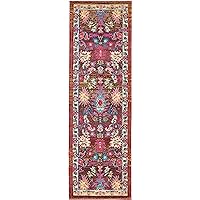 Unique Loom Medici Collection Traditional Vintage Abstract Multi Runner Rug (2' 2 x 6' 7)