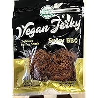 Vegan Spicy BBQ Beefless Jerky