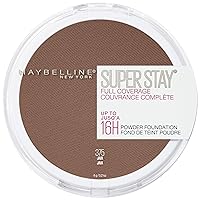 Maybelline Super Stay Full Coverage Powder Foundation Makeup, Up to 16 Hour Wear, Soft, Creamy Matte Foundation, Java, 1 Count