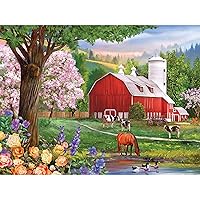 Cra-Z-Art - RoseArt - Puzzle Collector - Spring Morning - 300XL Piece Jigsaw Puzzle