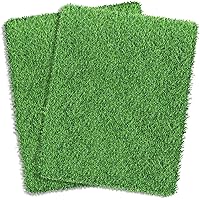 Artificial Grass Rug Turf for Dogs Indoor Outdoor Fake Grass for Dogs Potty Training Area Patio Lawn Decoration (25.5 x 19.6 Inch (Pack of 2))