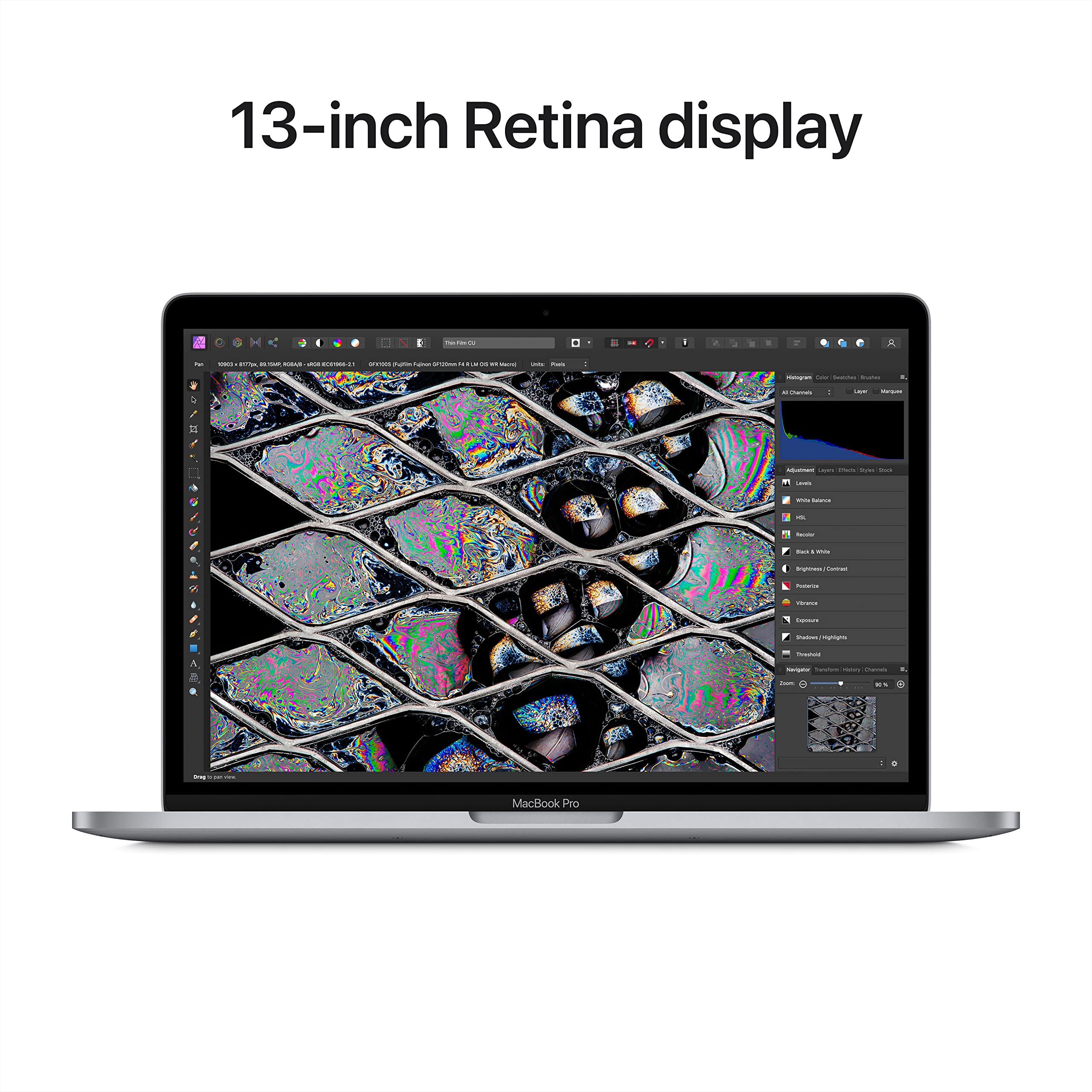 Apple 2022 MacBook Pro Laptop with M2 chip: 13-inch Retina Display, 8GB RAM, 512GB ​​​​​​​SSD ​​​​​​​Storage, Touch Bar, Backlit Keyboard, FaceTime HD Camera. Works with iPhone and iPad; Space Gray