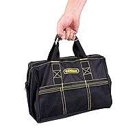 General Tools 12 Inch Contractor’s Multi-Purpose Water-Resistant Tool Bag #WS-0801, Black
