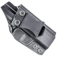 Concealment Express Jericho 941 F9 FS Steel Frame Holster IWB Kydex | Concealed Carry Holster by Rounded for Jericho 941 F9 FS Steel Frame Models | Right Hand | Black