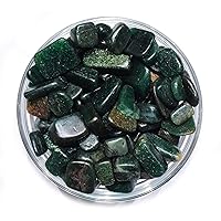 Tumble - Green Jade AAA 2 Pieces Natural Chakra Balancing Crystal Healing Stone