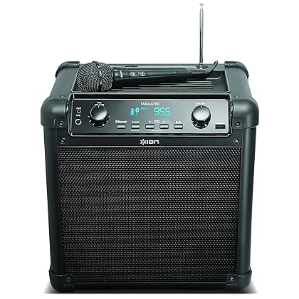 ION Audio Tailgater (iPA77) | Portable Bluetooth PA Speaker with Mic, AM/FM Radio, and USB Charge Port