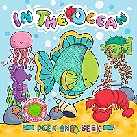 Little Hippo Books Peek and Seek In the Ocean Children's Books Ages 1-3 | Touch and Feel Books for Toddlers 1-3 & Baby Books | Best Kid's Books and ... Children's Books and Sensory Books