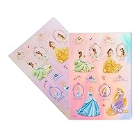American Greetings Disney Princess Sticker Sheets, Prismatic (2-Count)