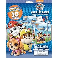 Bendon Paw Patrol 10 Mini Play Packs, 36 months to 144 months